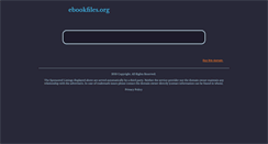 Desktop Screenshot of ebookfiles.org