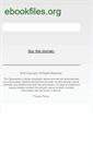 Mobile Screenshot of ebookfiles.org
